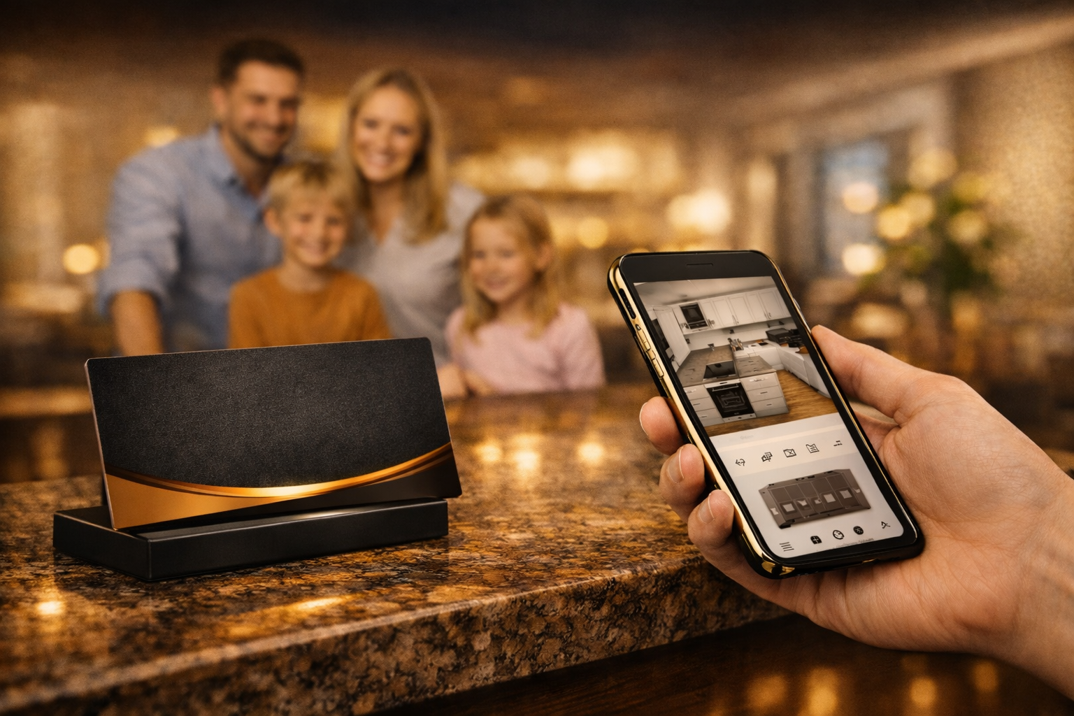 NFC Touchpoints für Küchenstudios